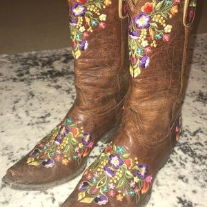 Old Gringo Multicolor Floral Embroidery Boot